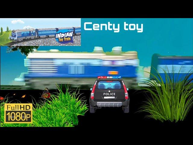 Centy Train Set: INDIAN RAILWAYS TOY MODEL ICF COACHES AND WDM3A LOCOMOTIVE