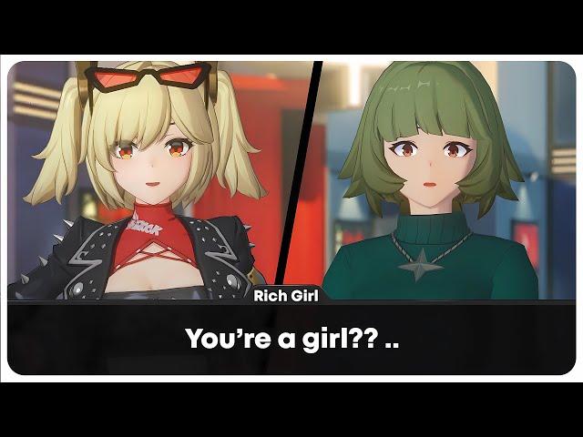 Burnice Pretends to be a Guy On the Internet to Date Girls (Cutscene) | Zenless Zone Zero