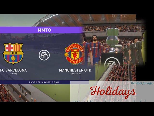 FIFA 21 FC Barcelona vs Manchester United / MMTO tournament Final (PS5)