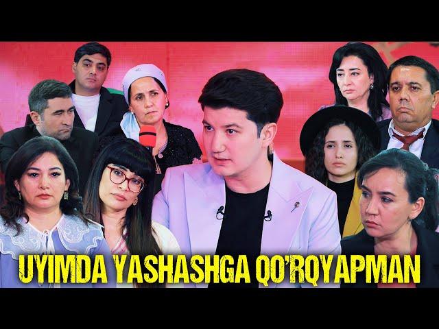 "UYIMDA YASHASHGA QO'RQAYAPMAN" // AMIRXON UMAROV SHOUSI // OCHIQCHASIGA GAPLASHAMIZ