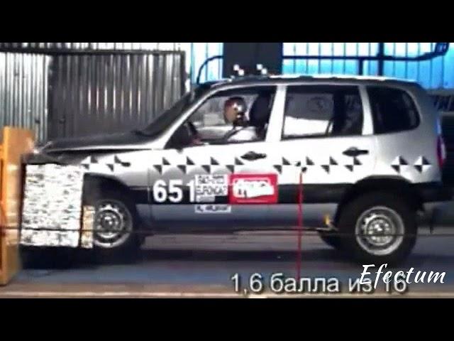 Autoreview crash test Chevrolet Niva (VAZ-2123)