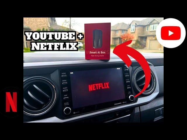 CAR HACK to get Netflix + Youtube + Wireless Carplay in 5 Minutes