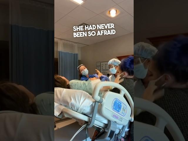 This mom is a true fighter during birth of newborn baby boy ️