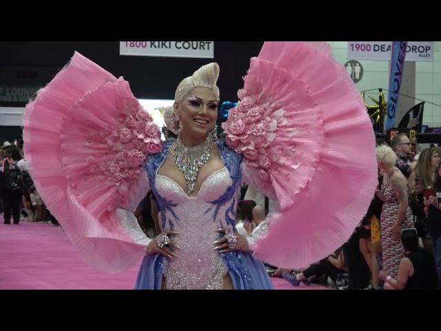 RuPaul's DragCon LA 2024 Full Pink Carpet Queens Walk