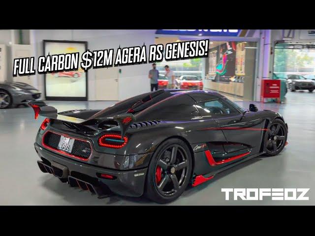 $12M Full Carbon Koenigsegg Agera RS “Genesis”!