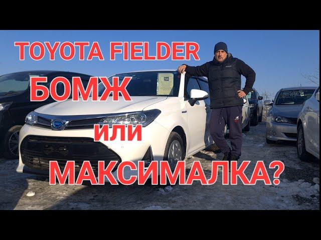 В чем различия комплектаций БОМЖ (X) и Максималки (G) на Toyota Fielder? Какую выбрать?