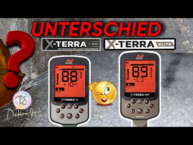 Unterschied Xterra Pro & Xterra Elite Metalldetektor von Minelab? Kurz erklärt!