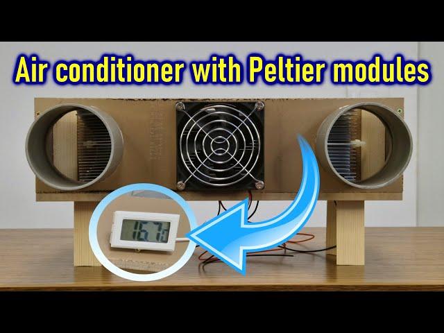 DIY Air Conditioner with Peltier modules