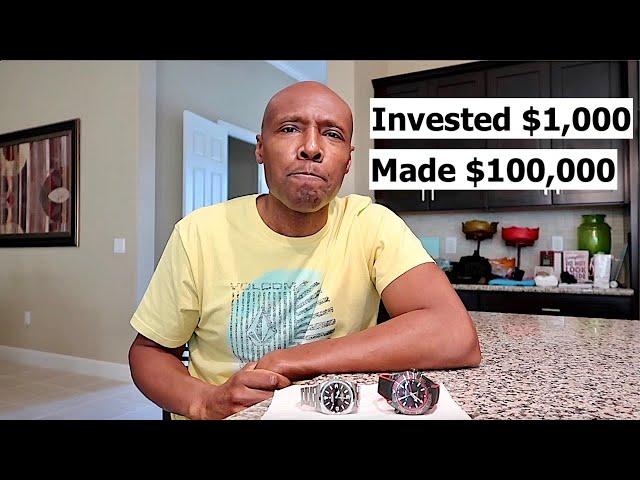 How I Invested $1,000 and Made $100,000 Flipping Luxury Watches