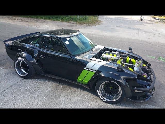 Datsun 240Z Twin Turbo VQ37VHR Swap and Rebuild Project