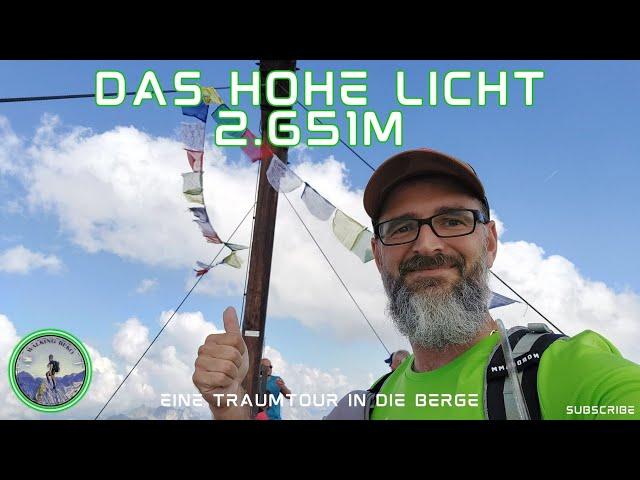 Bergtour zum Hohen Licht (2.651m) | Zweithöchster Berg der Allgäuer Alpen |