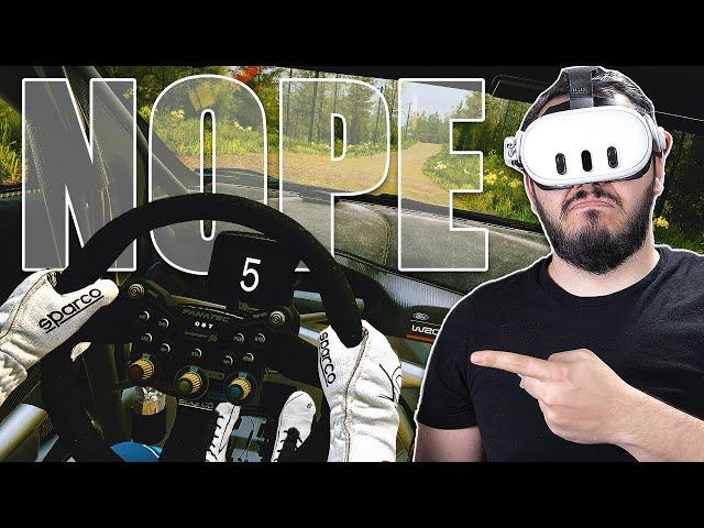 EA WRC Official VR Support is Here, BUT...
