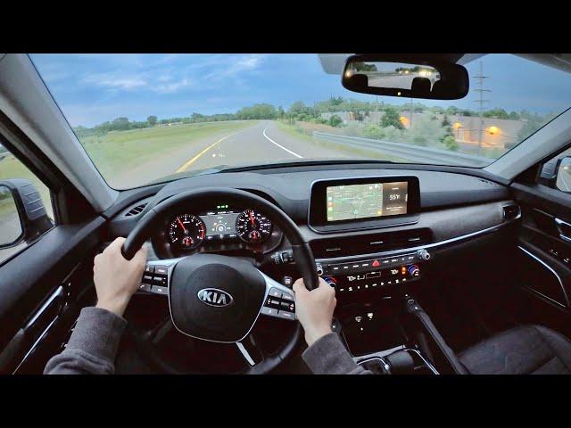 2021 Kia Telluride SX AWD Nightfall Edition - POV Driving Impressions