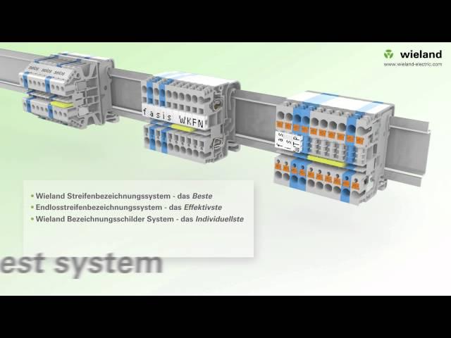 Übersicht neue Wieland Reihenklemmen - die Wieland-Klemme