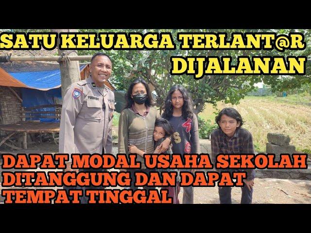 MIRI5.!?SATU KELUARGA TERL@NTAR DIJALANAN  SUAMI PERGI TANPA PAMIT KINI IBU DAN SEMUA @NAKNY NGAMEN