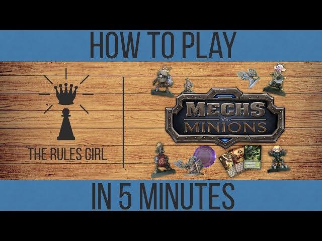 Mechs Vs Minions Tutorial - How to Play in 5 Minutes - The Rules Girl