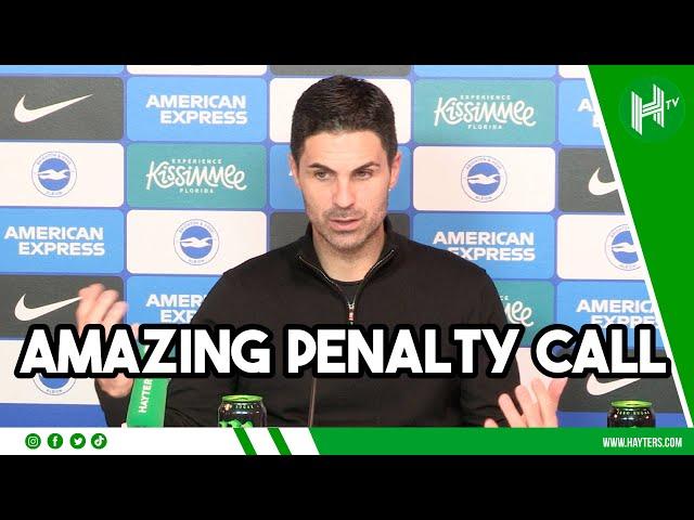 NEVER SEEN A PENALTY LIKE IT I Arteta I Brighton 1-1 Arsenal