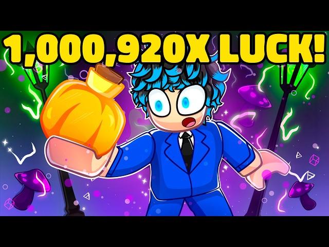 I Used NEW PUMPKING'S BLOOD POTION For Halloween Auras on Sol's RNG!