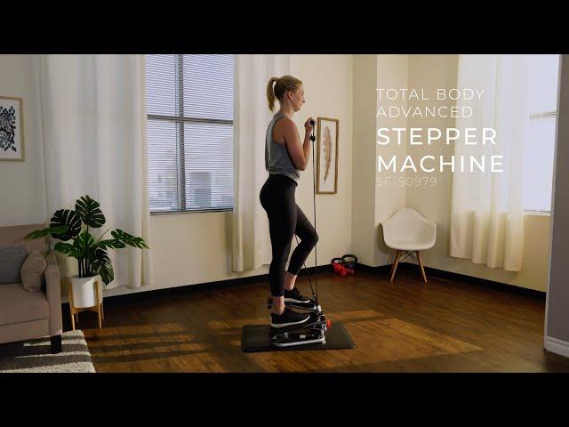 Total Body Advanced Twisting Stepper Machine SF-S0979 | Sunny Health & Fitness