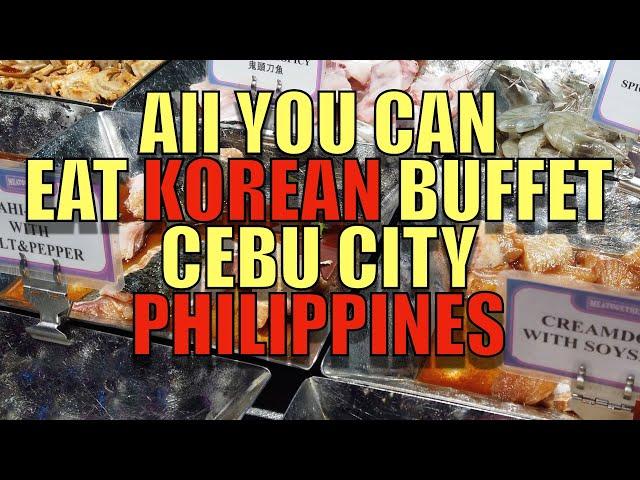 All You Can Eat Korean BBQ Cebu City