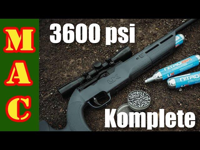 CRAZY air rifle with 3600 psi - Umarex Komplete NCR