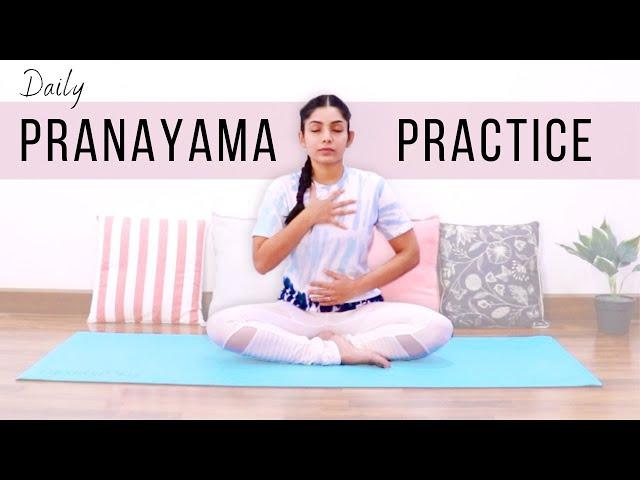 Pranayama Practice | 5 Deep Breathing Exercises with Warmup Asanas to Breathe Better (Follow Along)