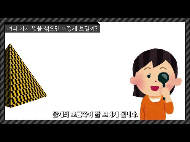 여러 가지 빛을 섞으면 어떻게 보일까?