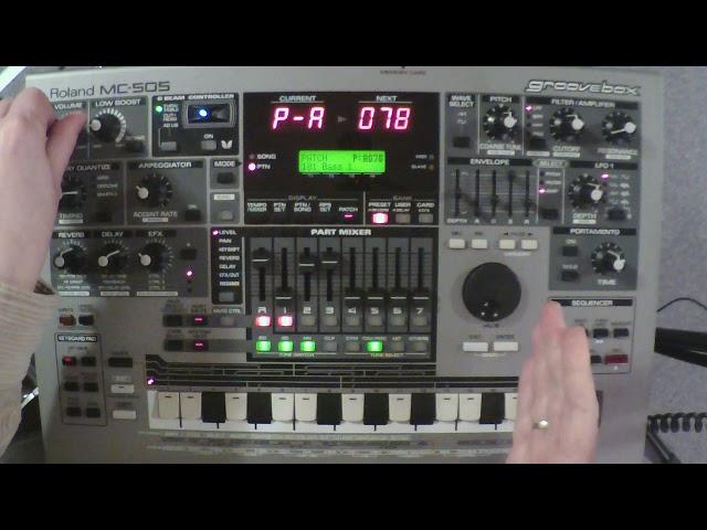 Roland MC 505 The Sustain Bug Part 2, Part Copy, Loop Rest Function