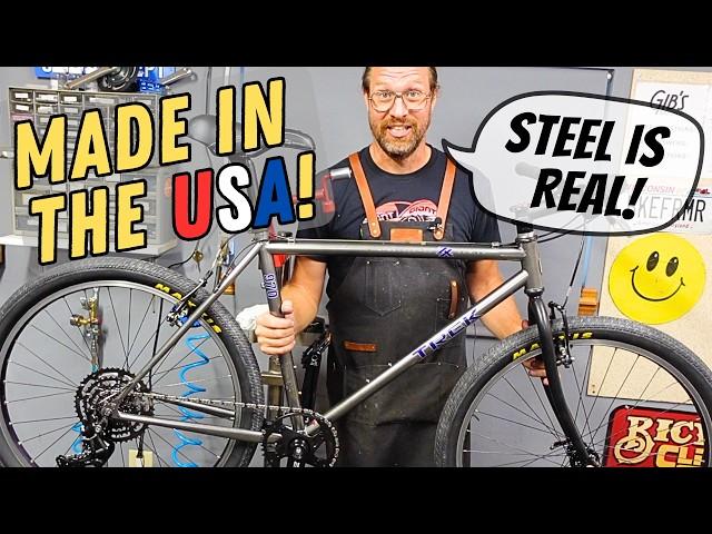 NOBODY wanted it! I got it CHEAP and made it AWE$OME!   USA Trek 970 Shimano CUES 1x9 ATB Build