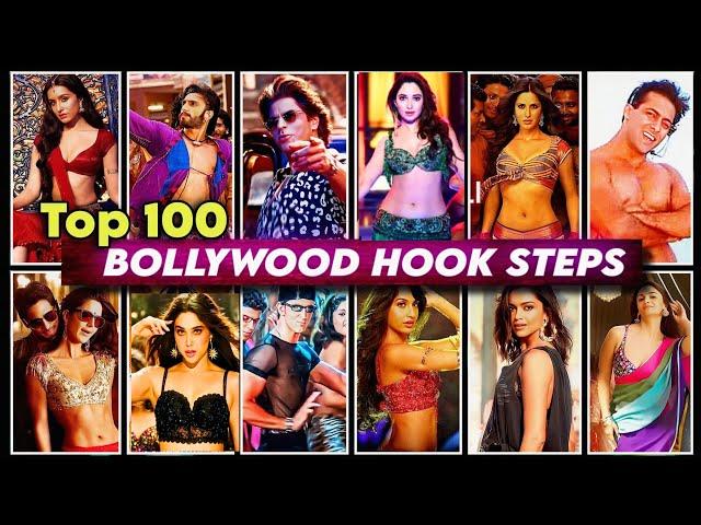 Top 100 Popular Dance Hook Steps Of Bollywood | Dance Songs Of Bollywood