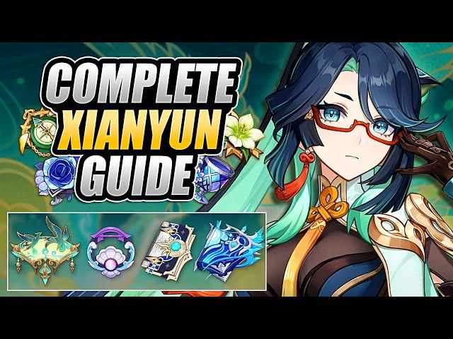 COMPLETE XIANYUN GUIDE: How To Play, Best Builds (DPS & Support), Weapons, Artifacts, Teams & MORE