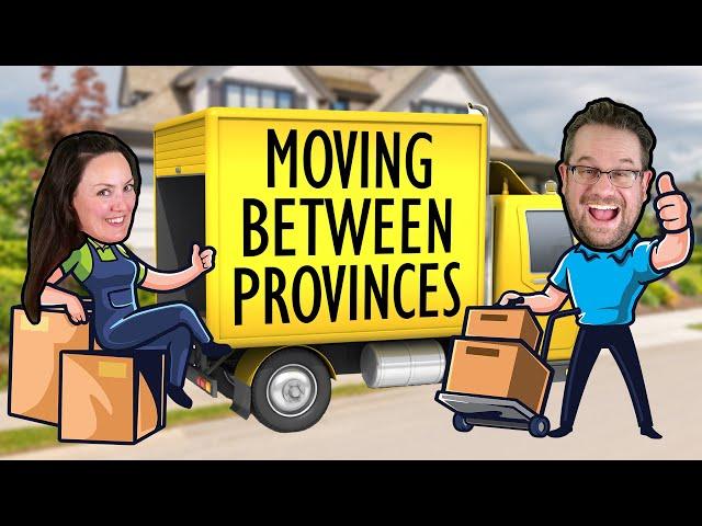 Moving between provinces in Canada: Alberta to the Sunshine Coast, BC