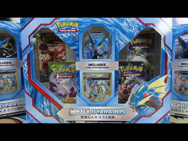 Opening 4x Mega Gyarados Collection Boxes!