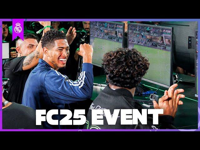 Bellingham, Endrick & Zidane at FC25 launch event!