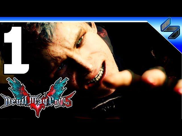 Devil May Cry 5 (DMC 5)  Прохождение #1 На Русском - PS4 Pro [1080p 60FPS]