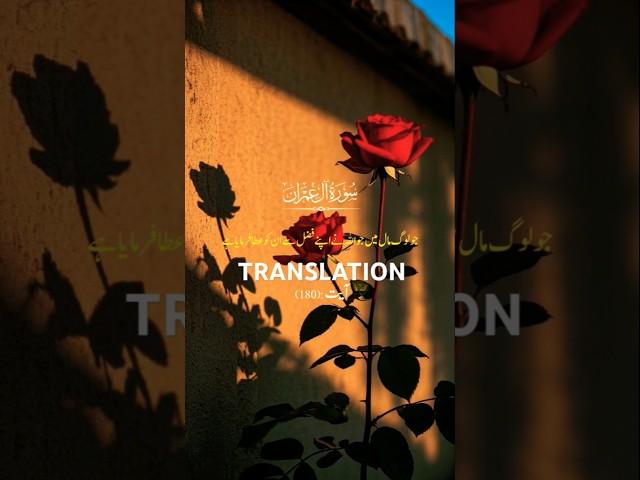 ** Look Around You! The Proof is Clear...  | Al-Imran 108 #Quran #translation #short **.