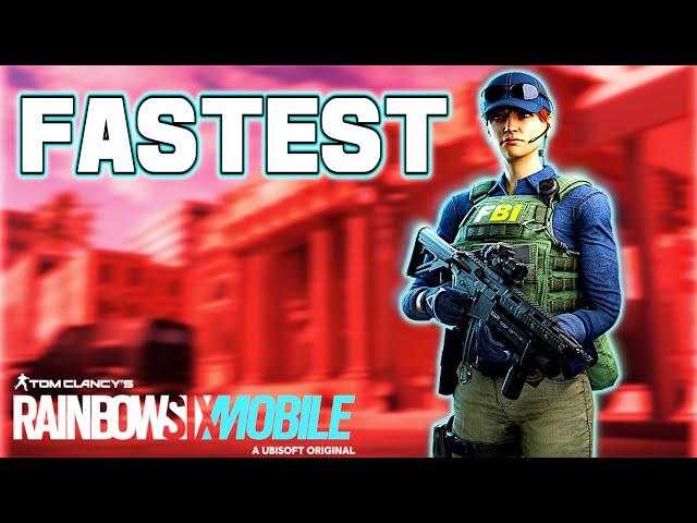 FASTEST ASH PLAYER Rainbow Six Siege Mobile Gameplay