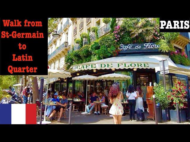 PARIS : Walk from Saint-Germain des Prés to Latin Quarter