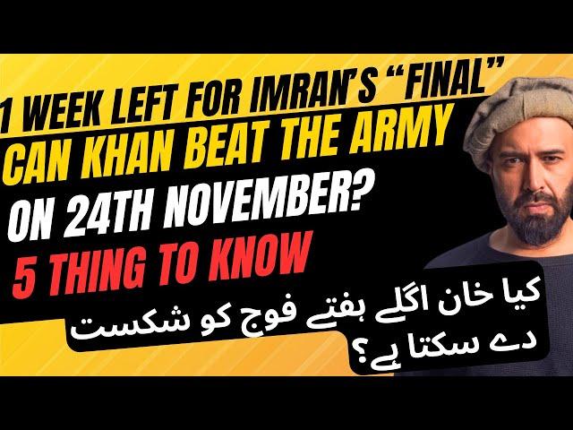 Can Khan Beat the Army on 24th November?