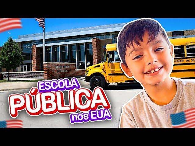 Você não vai acreditar, o que têm em uma Escola Pública nos EUA