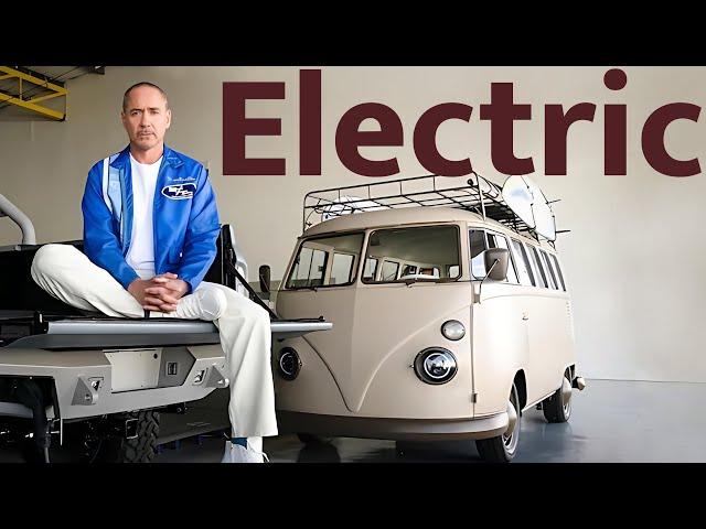 I made Robert Downey Jr an Electric VW BUS