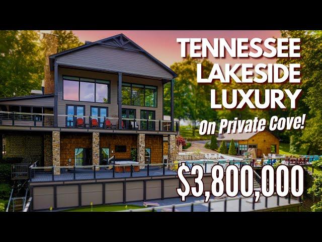 Inside a $4,500,000 Tennessee Lakefront Mansion |1657 Boswell Rd, Winchester, TN