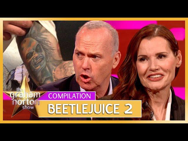 Michael Keaton's Bizarre Fan Encounter | Beetlejuice Beetlejuice | The Graham Norton Show