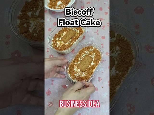 Biscoff Float Cake - A Delicious Dessert Business Idea #christmasdessert #yummydesserts #Biscoff