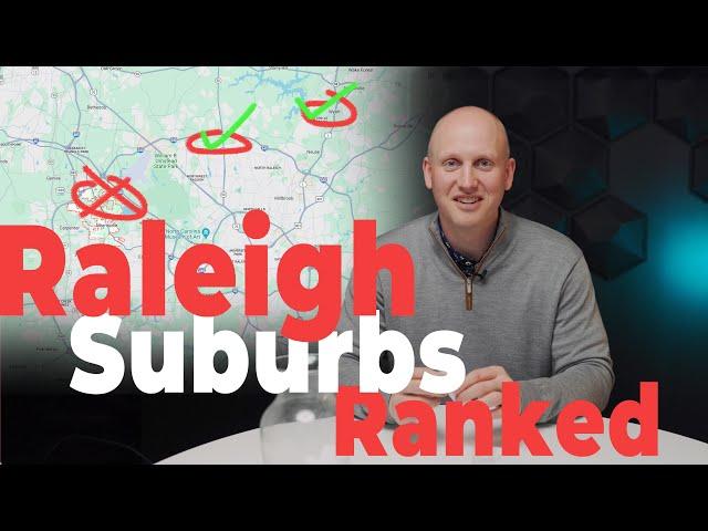 Raleigh NC Suburbs RANKED - See who comes out on top!