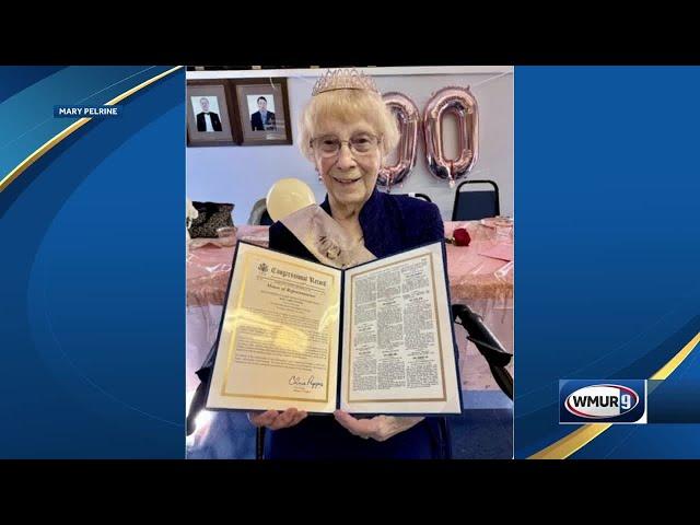 Claire Nash of Wolfeboro turns 100 years old on Monday