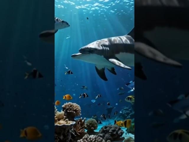 cutest animal on furry frames  #lofi #manifest #ambient #music #dophin #ambientchill #chilllofi