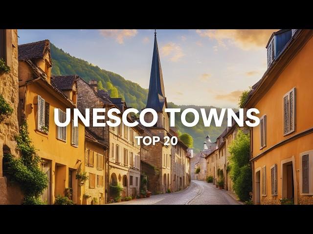 Explore 20 HIDDEN European Towns with UNESCO Sites!