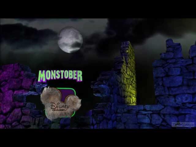 Disney Channel HD UK Halloween / Monstober Ident #2 and Frankenstein Logo 2012