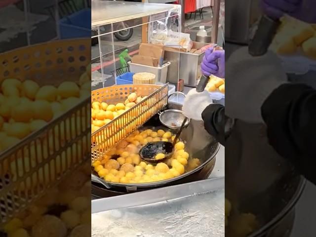 Fried Sweet Potato Balls At The Night Market - These Are Seriously Delicious!